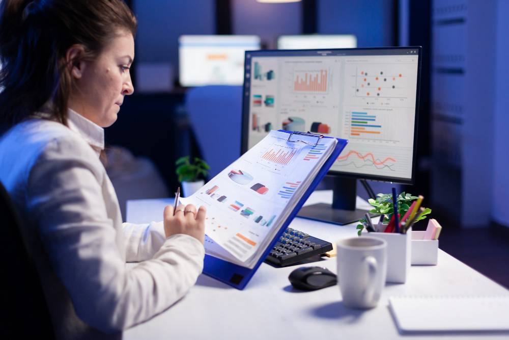 Business strategy analysis and data review
